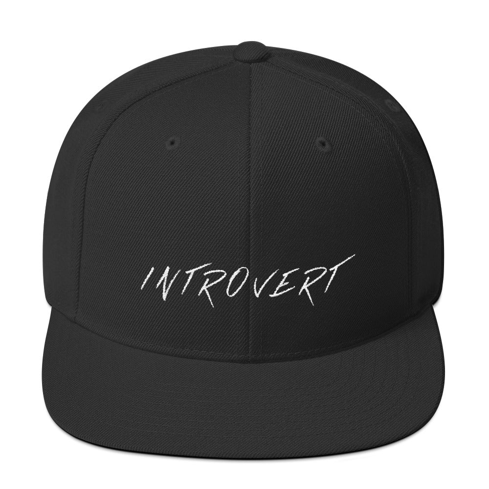 Introvert Snapback Hat