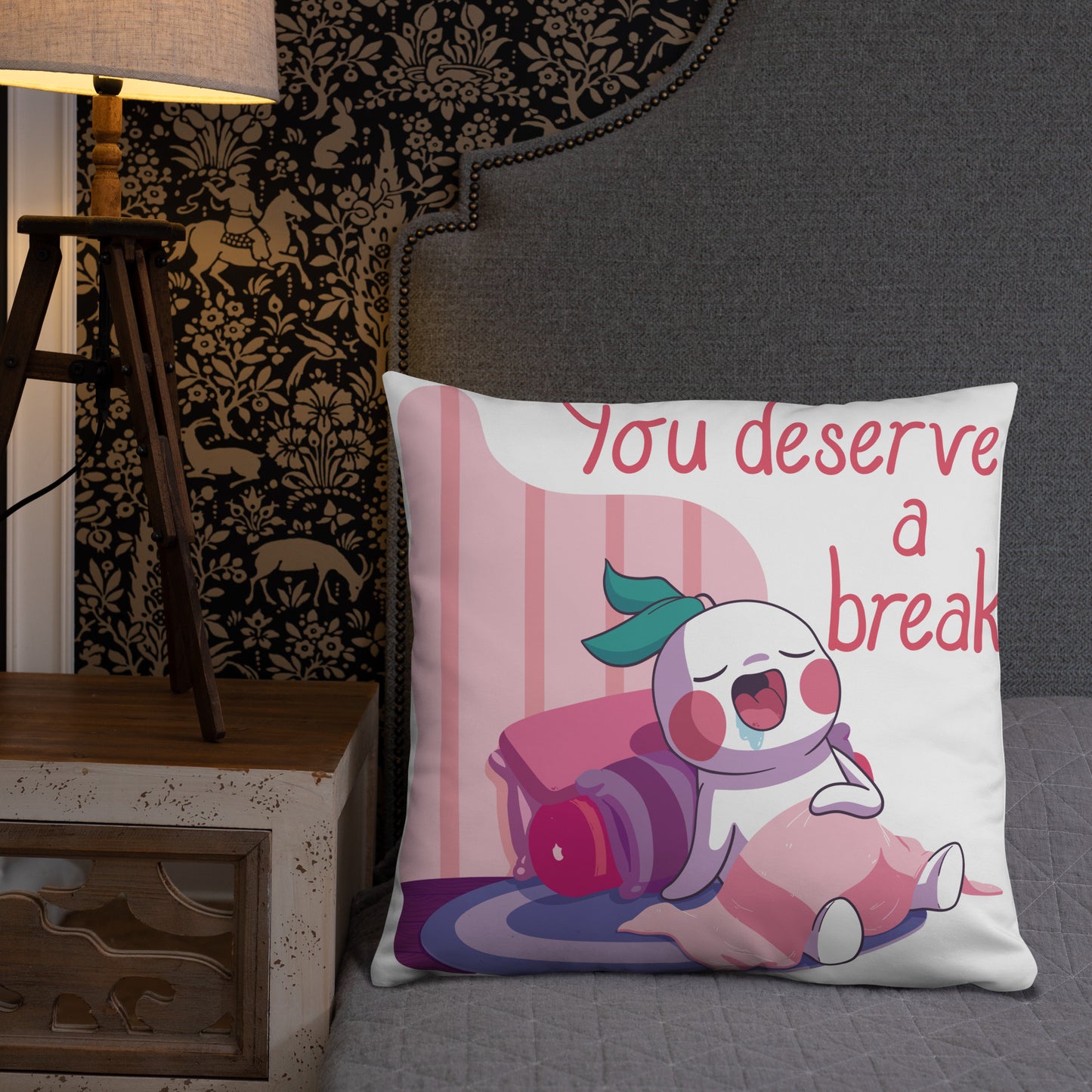 You Deserve a Break | Basic Pillow