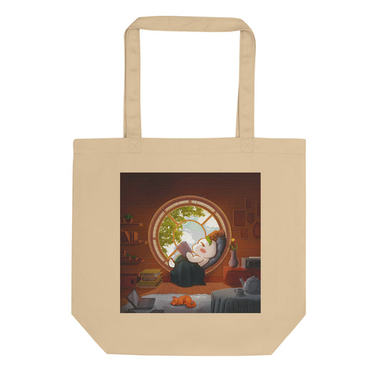 Silent Reading | Eco Tote Bag