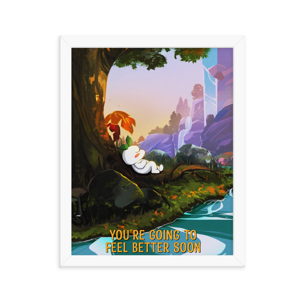 You're Going To Feel Better Soon | Framed poster