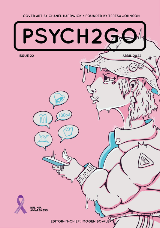 Psych2Go Magazine #22 - Poster (Bulimia disorder Awareness)