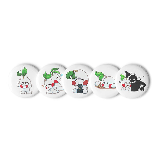 Mental Health | Set of pin buttons