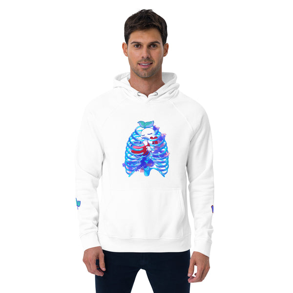 Healing Psi | Unisex eco raglan hoodie