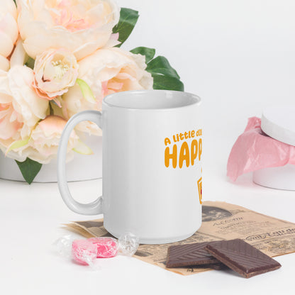 Daily Happiness | White glossy mug