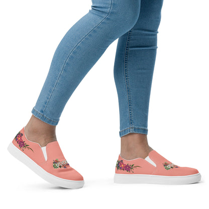 Psych2Go's First Women’s slip-on canvas shoes