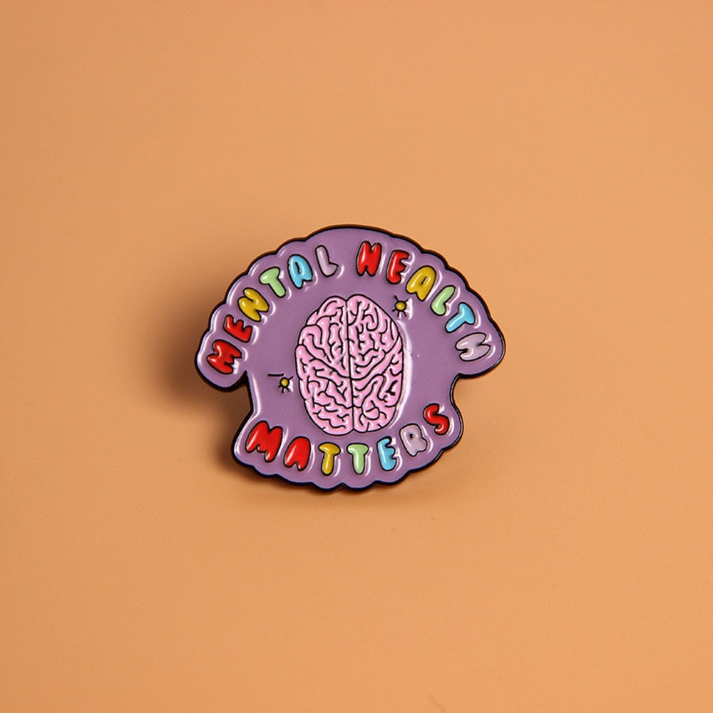 Mental Health Matters Pin