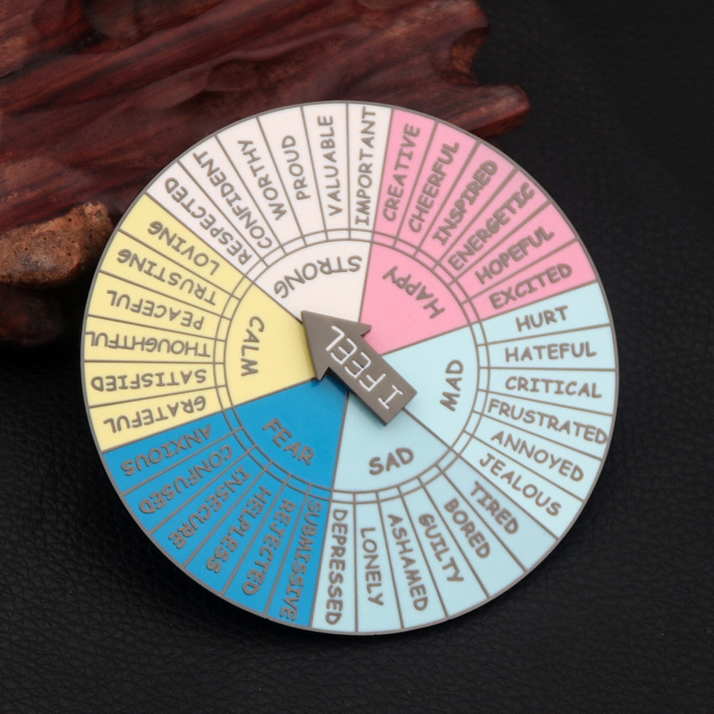 Small Emotion Wheel Pin