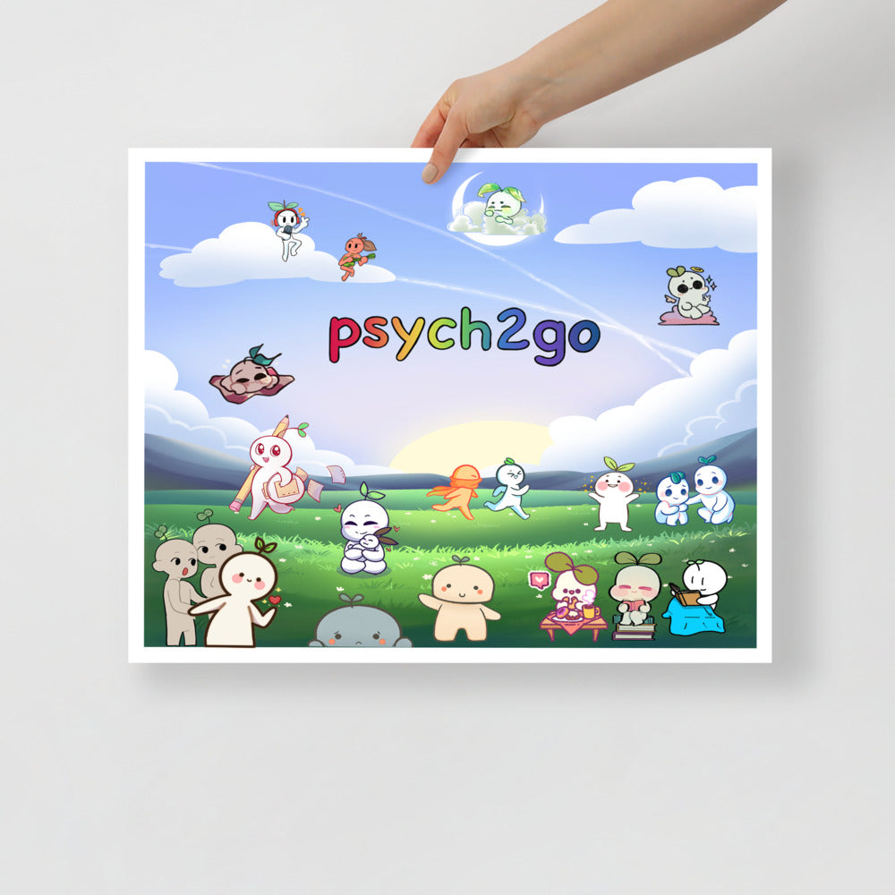 Psych2Go 16x20" Poster
