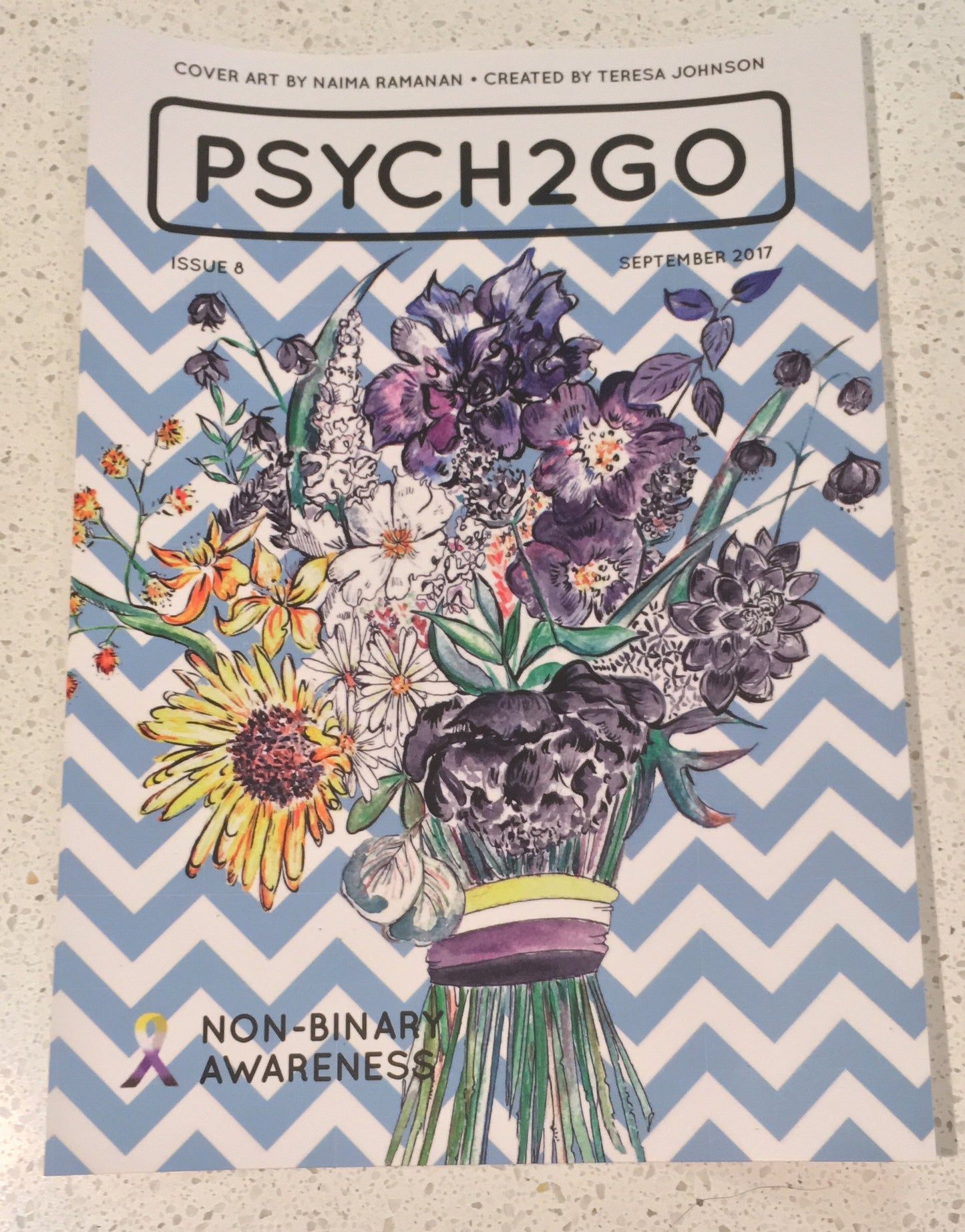 Psych2Go Magazine #8 - Poster (Non-Binary Awareness)