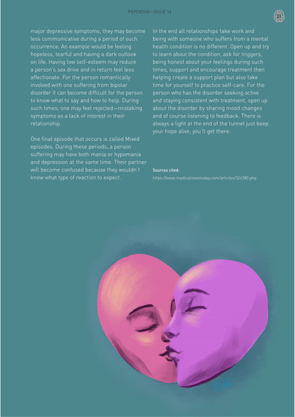 Psych2Go Magazine #16 - Bipolar disorder (Physical)