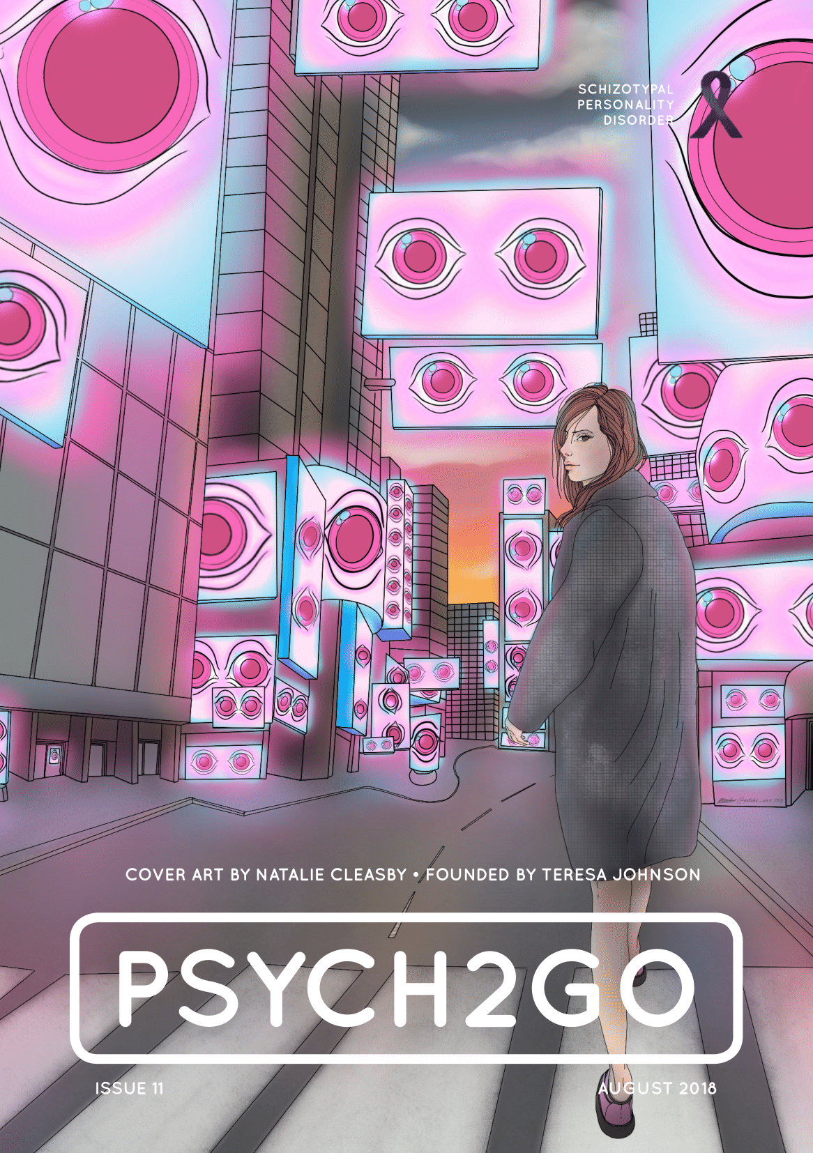 Psych2Go Magazine #11 - Poster (Schizotypal Personality disorder Awareness)