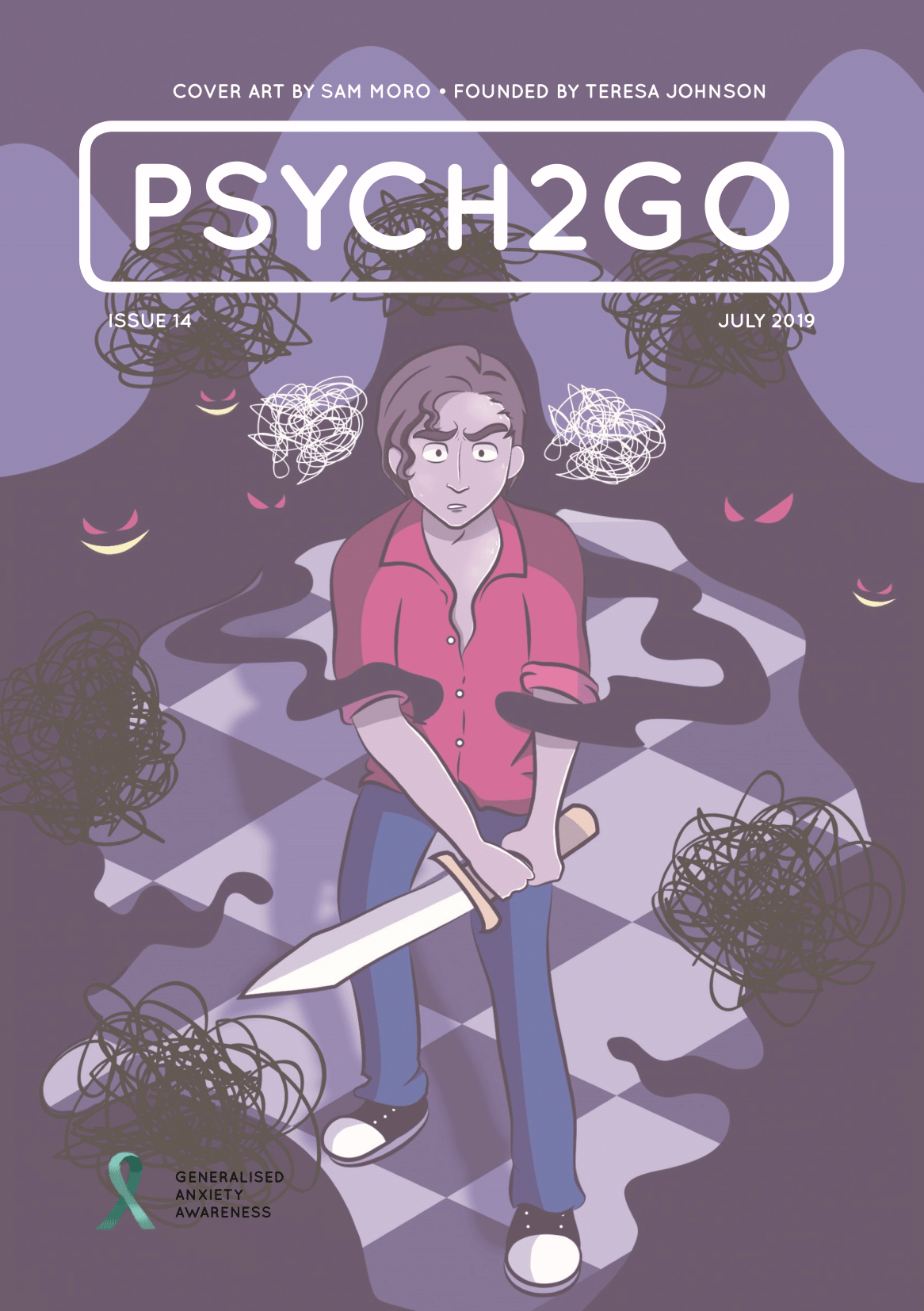 Psych2Go Magazine #14 - Generalised Anxiety disorder (Digital)