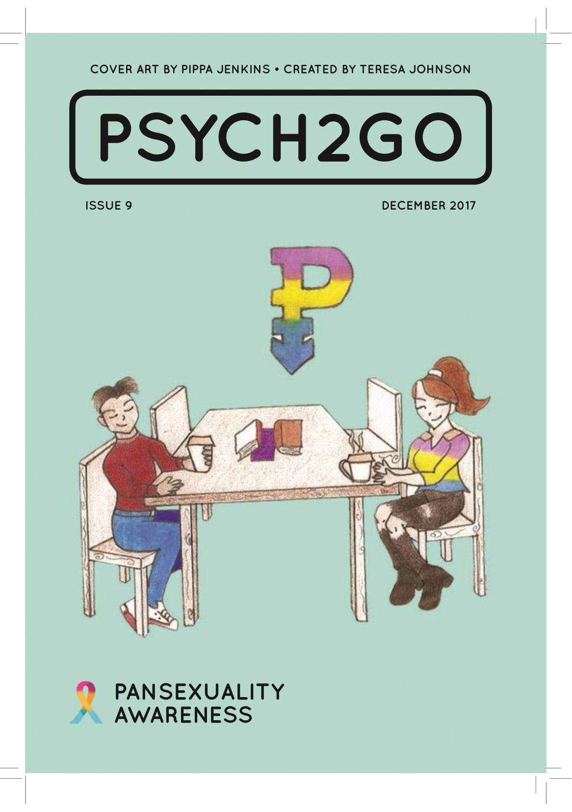 PSYCH2GO Magazine #6-9 - Asexuality, Bisexuality, Non-binary Genders & Pansexuality(Digital)