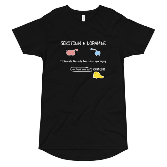 Serotonin, Dopamine & Oxytocin T-Shirt - Black