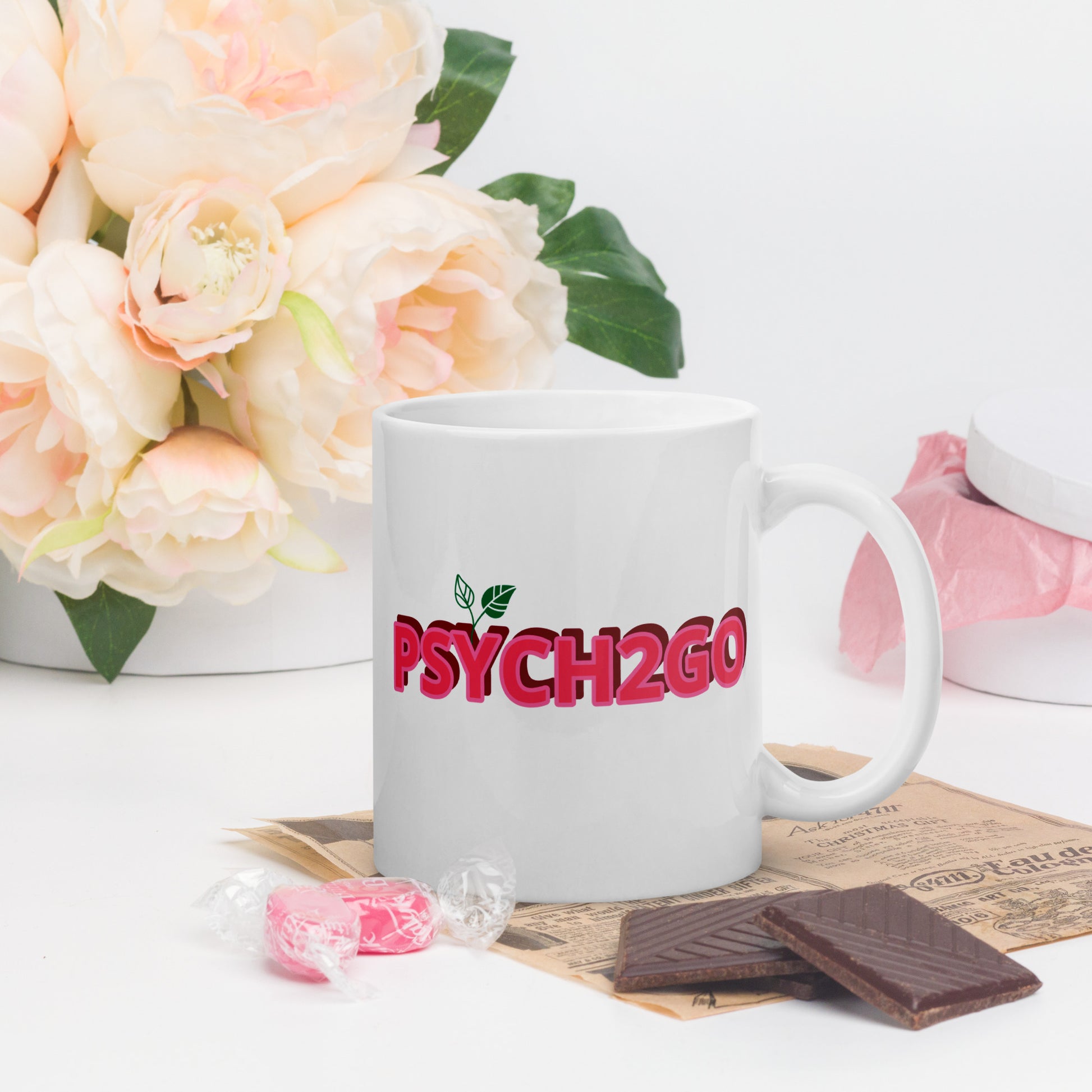 Cute But Psycho 11 oz. White Coffee Mug